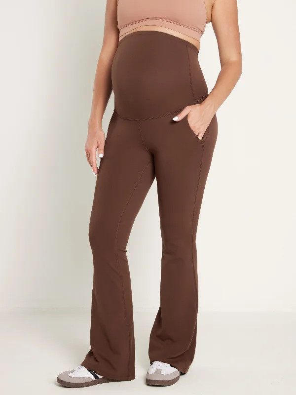 Maternity Flare Leggings with Pockets 31"