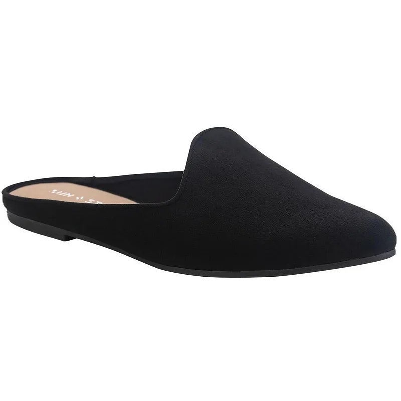 Sun + Stone Womens Ninna Pointed Toe Mules