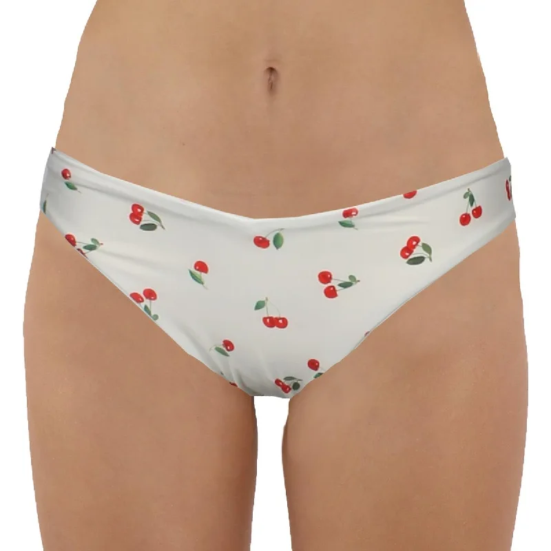 We Wore What Womens Delilah Printed Nylon Swim Bottom Separates