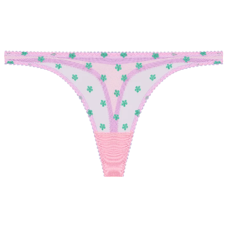 Arella Embroidery Thong