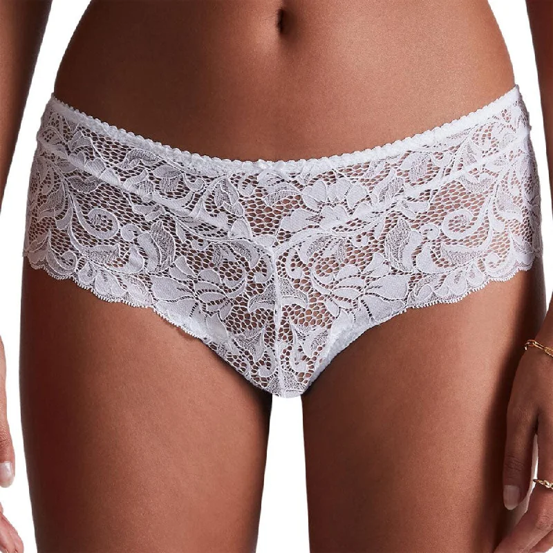 Aubade 'Mon Bijou' White St Tropez Brief