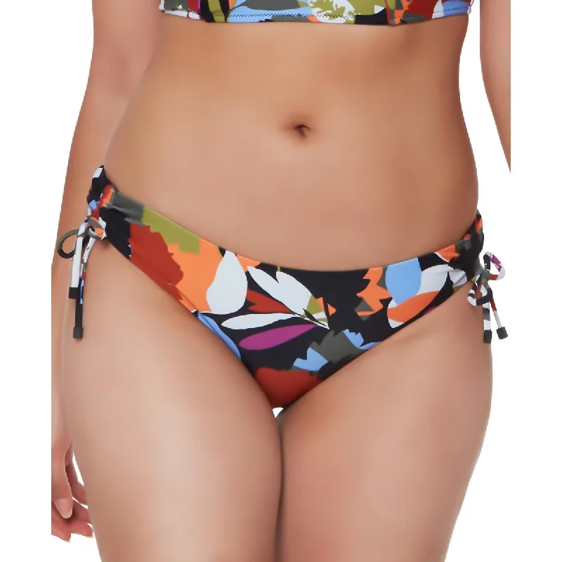 Bar III Womens Floral Lined Swim Bottom Separates