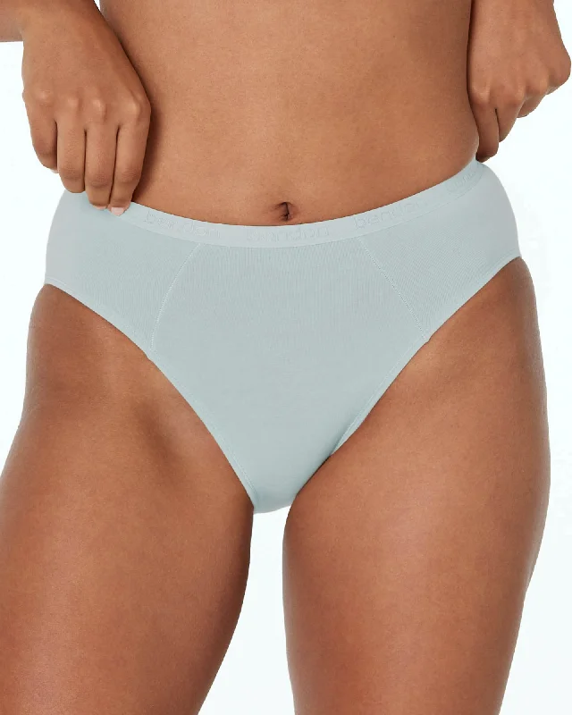 Body Cotton High Cut Brief Twin Pack