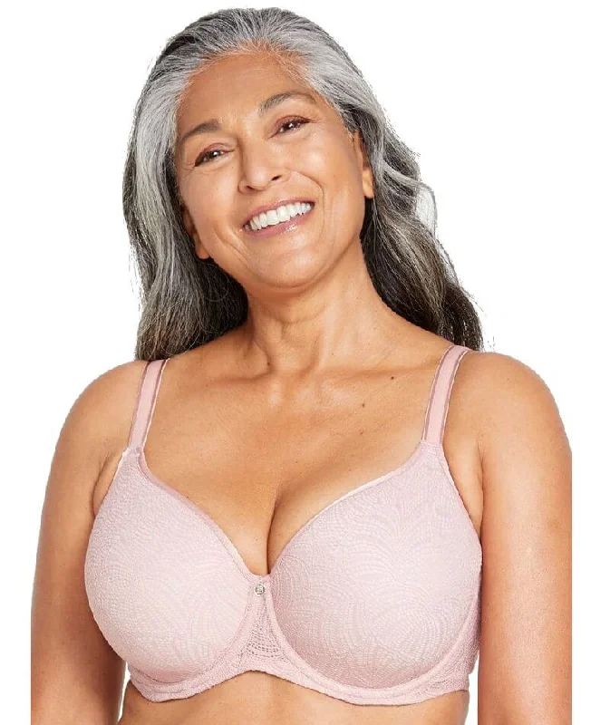 Berlei Lift & Shape Lace T-Shirt Bra - Rose Hip