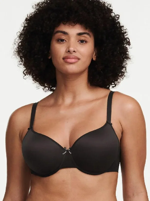 Black Basic Invisible Memory Foam Bra