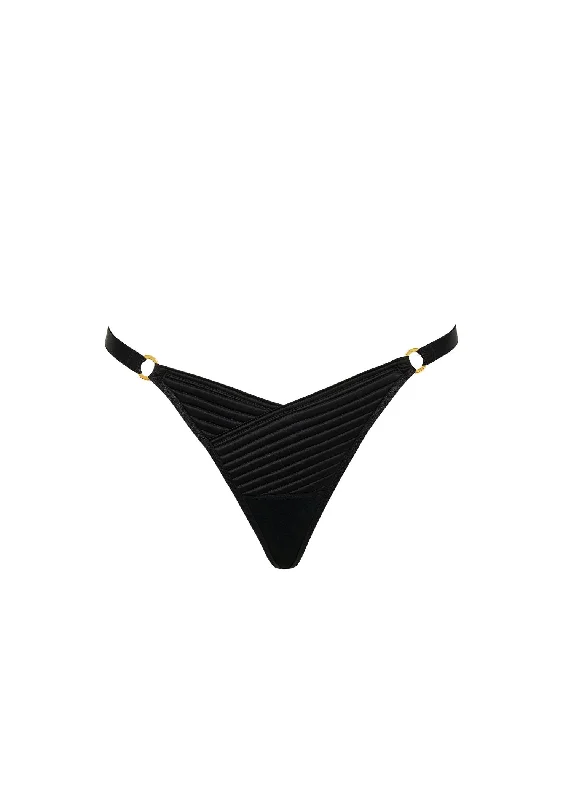 Allegra Thong (Black)