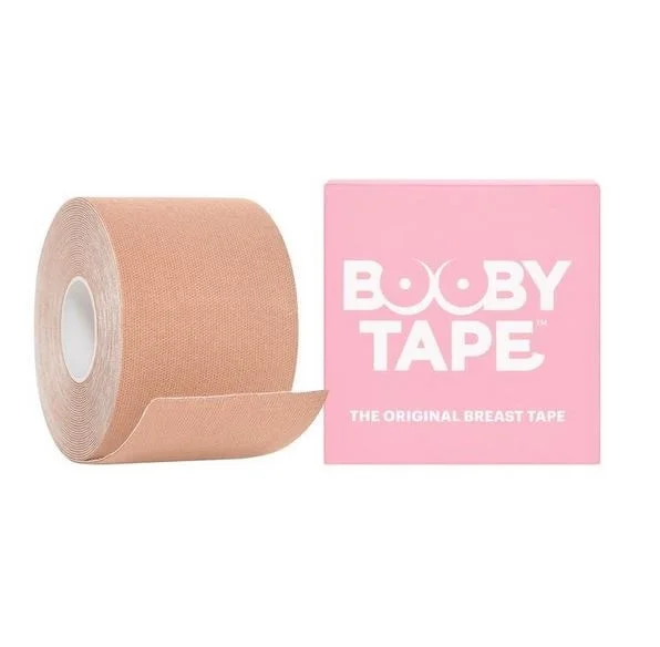 Booby Tape 5 M Booby Tape Beige Adhesive Roll