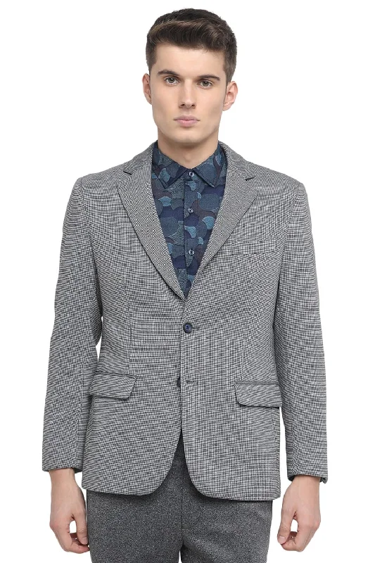 Comfort Fit 2 Button Knit Blazer