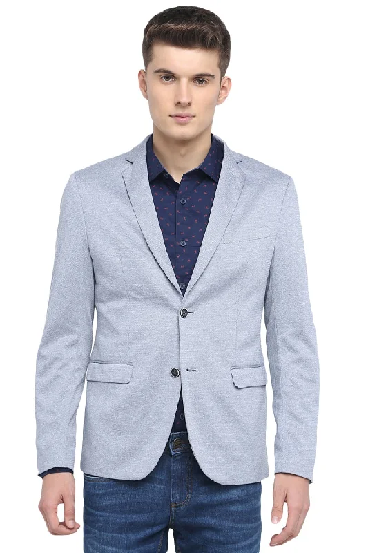 Comfort Fit 2 Button Knit Blazer