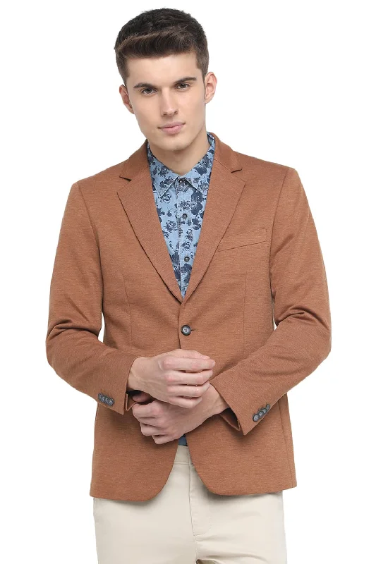 Comfort Fit 2 Button Knit Blazer