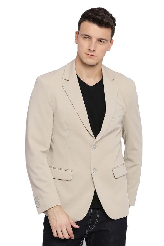 Comfort Fit 2 Button Knit Blazer