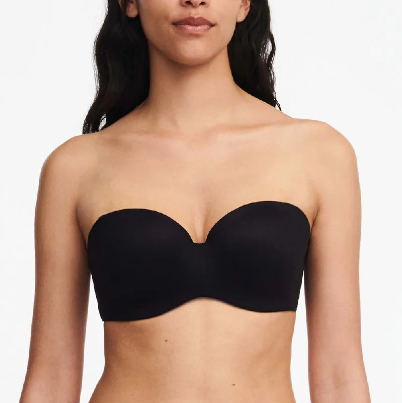 Chantelle Norah Black Comfort Strapless Convertible Bra 13F5