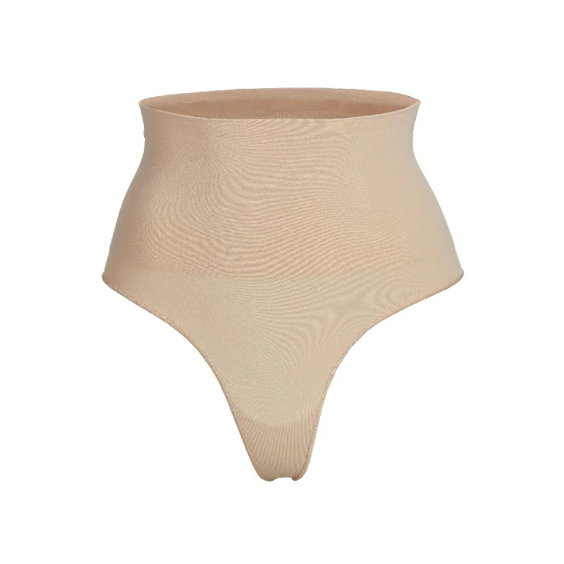 CORE CONTROL THONG | CLAY