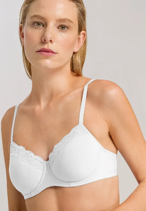 Cotton Lace T-Shirt Bra