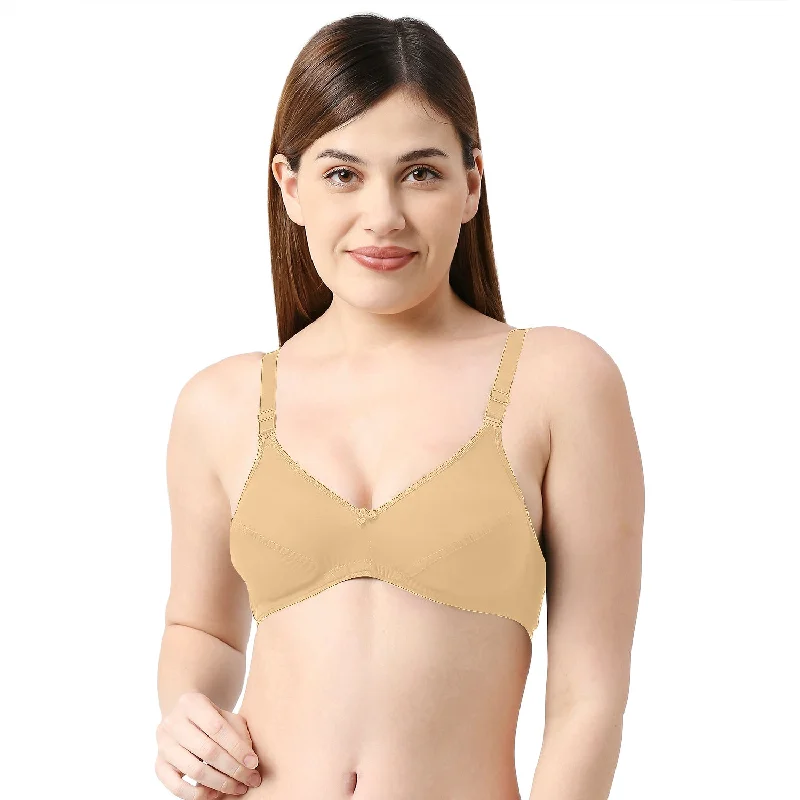 Sansar-Cotton Plain Bra Skin