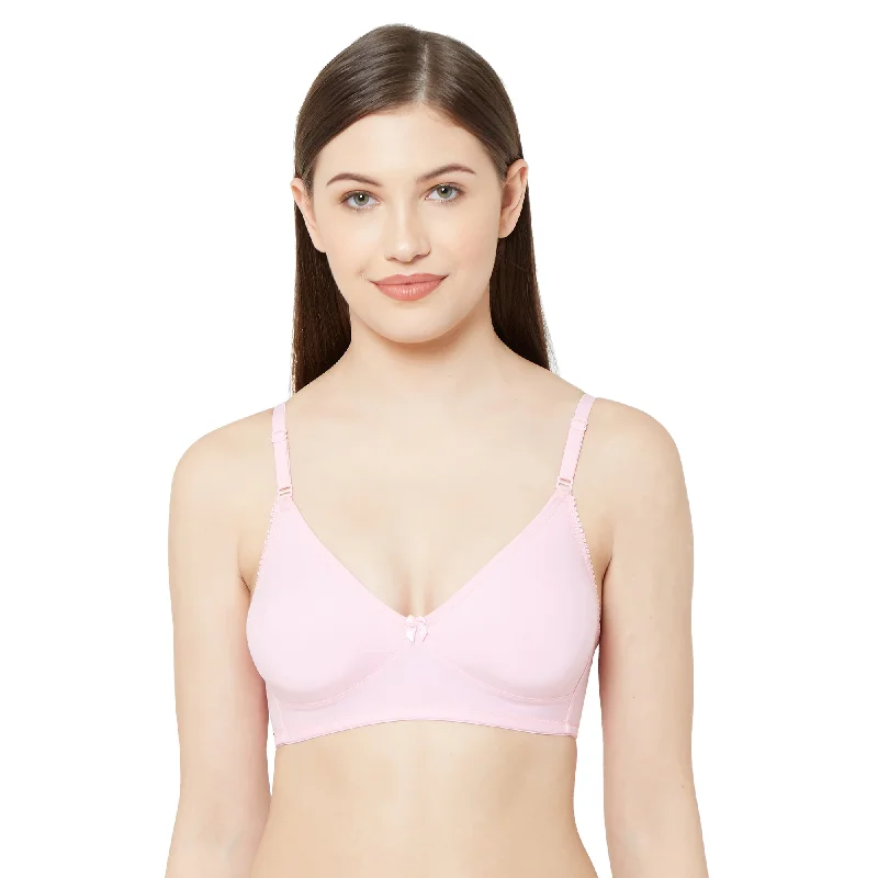 Dipti-Plain Mold T-shirt Bra Pink