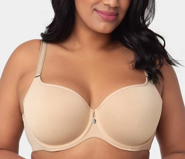 Curvy Couture Tulip Smooth T Shirt Bra 1274