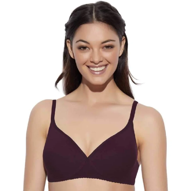 Enamor-A039 Perfect Coverage T-Shirt Bra - Supima Cotton Padded Wirefree Medium Coverage