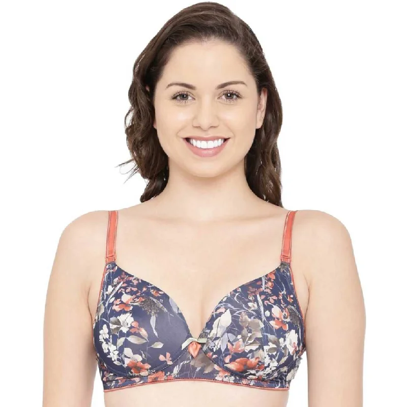 Enamor-F065 Invisible Neckline T-Shirt Bra - Padded & Wirefree