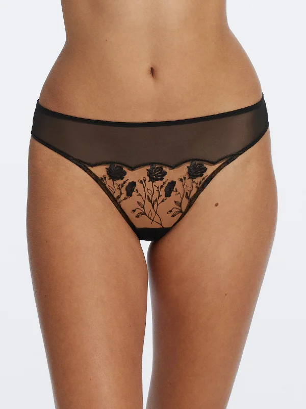 Enamoured Tattoo Lace Thong