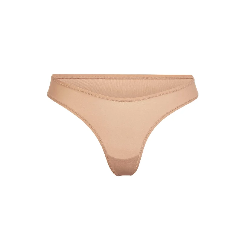 FITS EVERYBODY DIPPED FRONT THONG | OCHRE