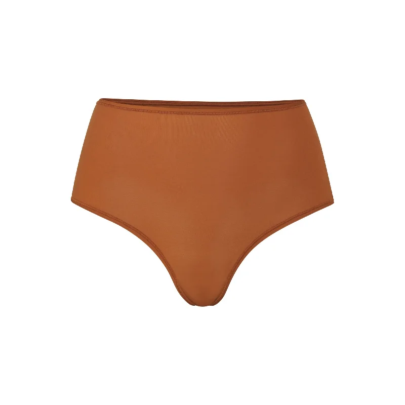 FITS EVERYBODY HIGH WAISTED THONG | COPPER