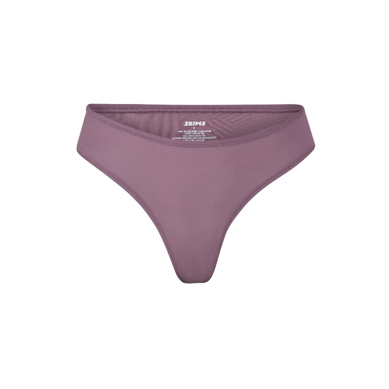 FITS EVERYBODY THONG | PLUM