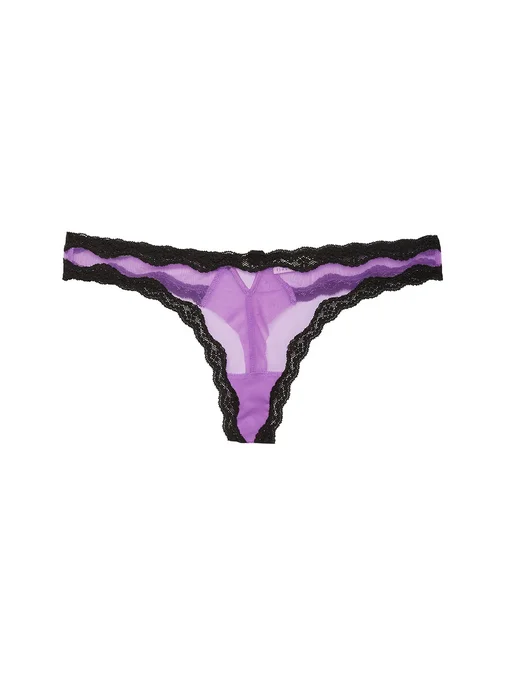 Fleur du Mal Sheer Tulle Thong