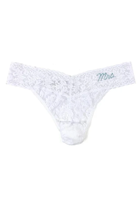 "Mrs" Original Rise Thong