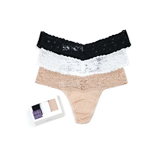 Hanky Panky Low Rise Supima Cotton 3 Pack