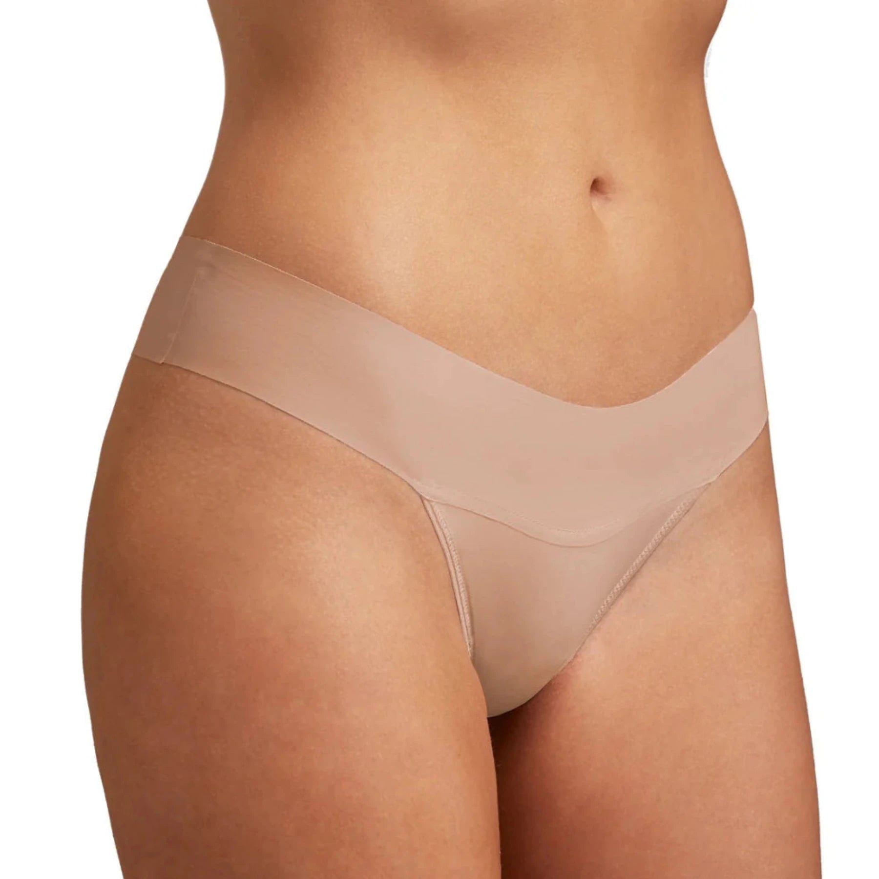 BreatheSoft Natural Rise Thong 6J1661 - Taupe