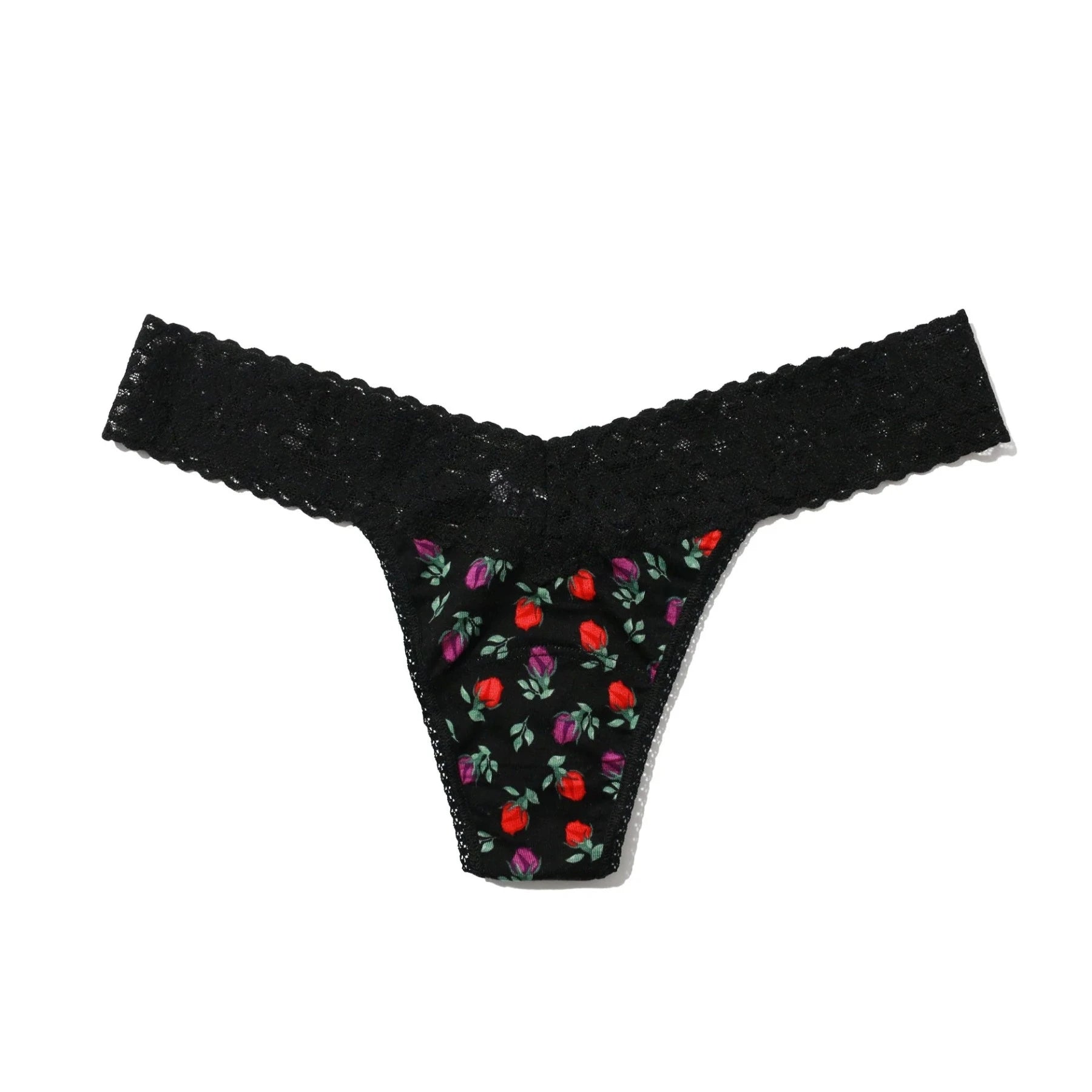 Printed DreamEase Original Rise Thong PR681104 - English Rose