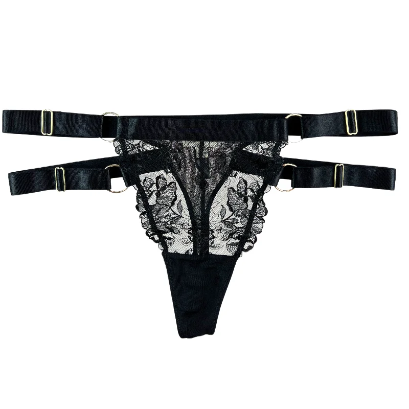 Kilo Brava Embroidery High Waist Thong