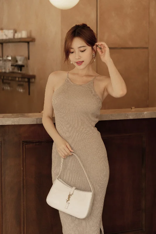 Knit Cold Shoulder Bra Dress (針織削肩)