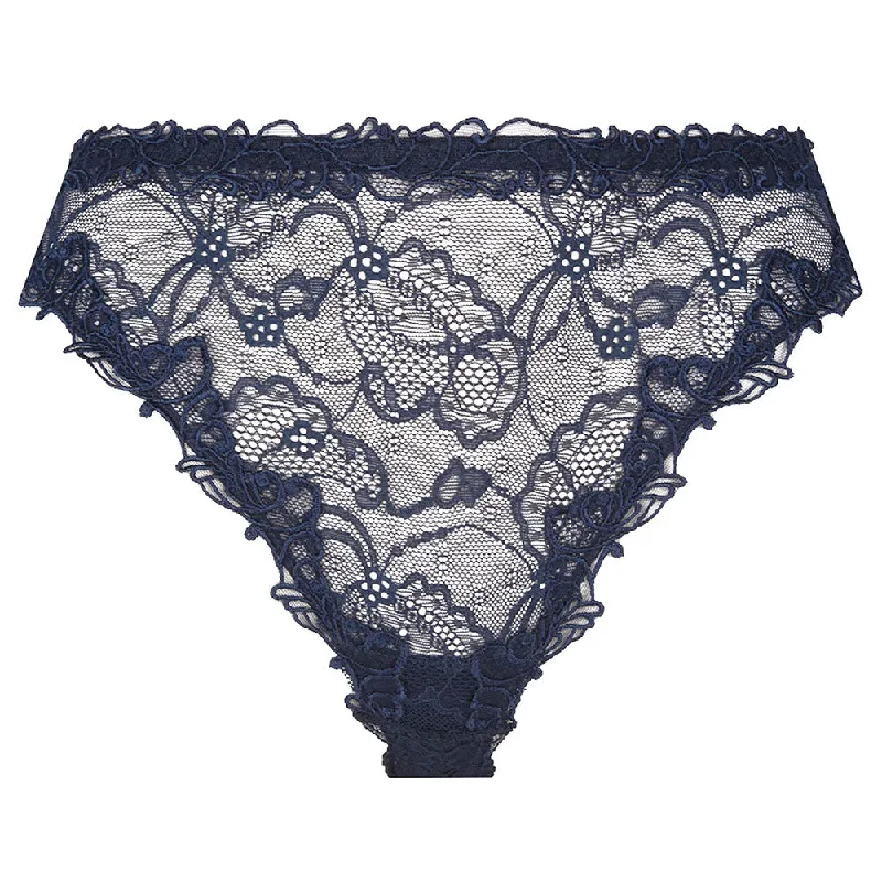 Lise Charmel 'Soir de Venise' Midnight Blue Thong