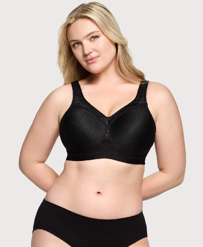 MagicLift Seamless Firm Support Bra Black