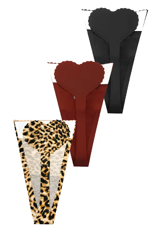 Leopard Red Black