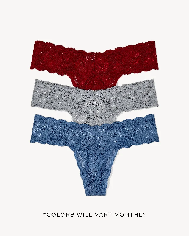 Cutie Lr Thong 3 Pack-Subscription