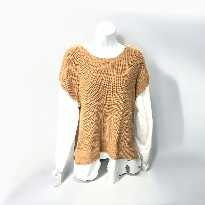 NWT Belldini Women's 2Fer Sweater L