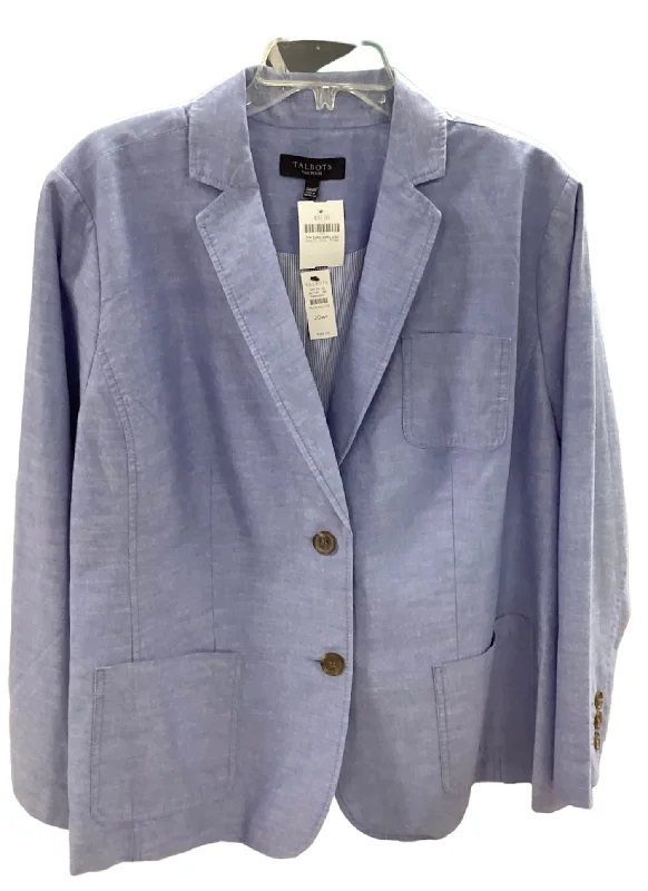 NWT Talbots Women’s Blazer Blue 20