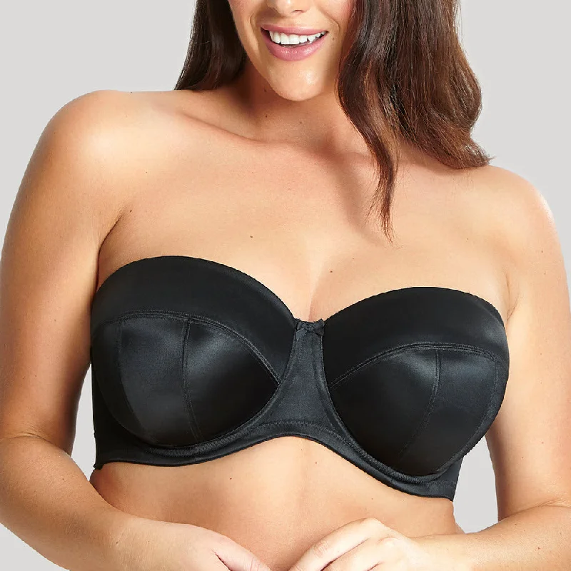 Panache Sculptresse Dana Black Strapless Bra 9670