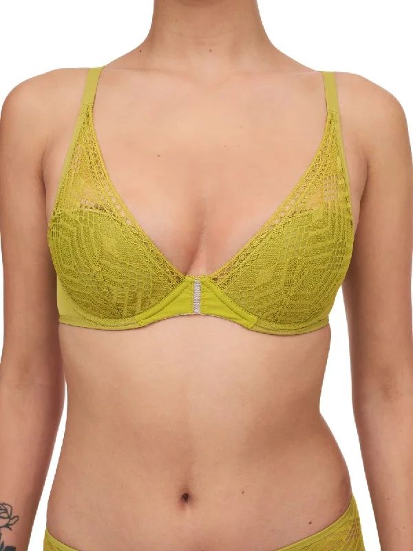 Ondine Plunge T-Shirt Bra - Pearl Green