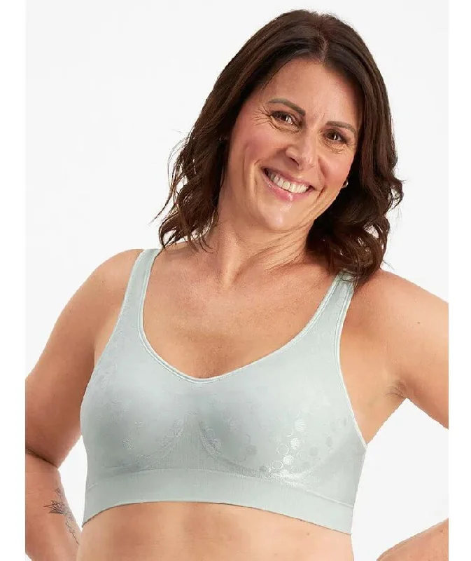 Playtex Comfort Revolution Contour Dot Wire Free Bra - Jade