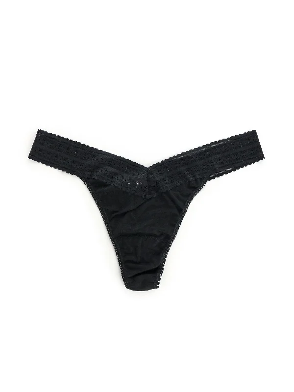 Plus Size DreamEase™ Thong Exclusive Black