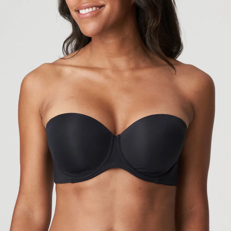 Prima Donna Figuras Charcoal Padded Strapless Bra 0263258