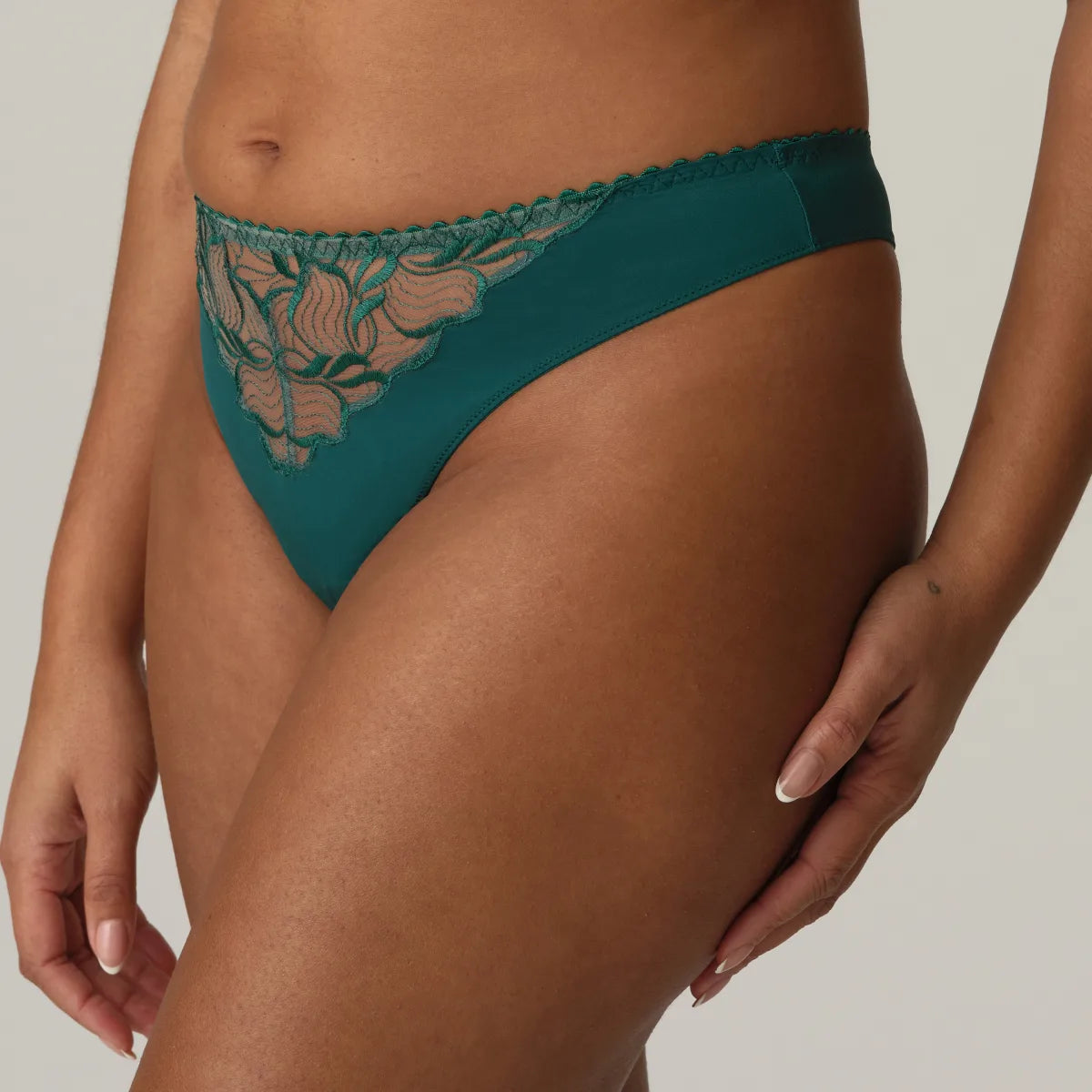 Prima Donna - Springdale Thong | Jasper Green