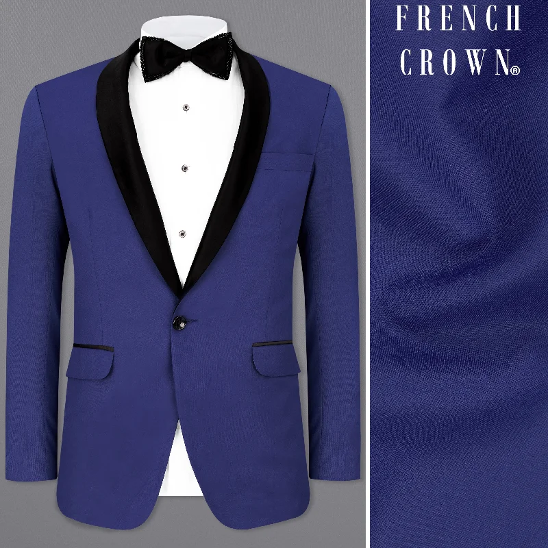 Royal Blue Tuxedo Blazer