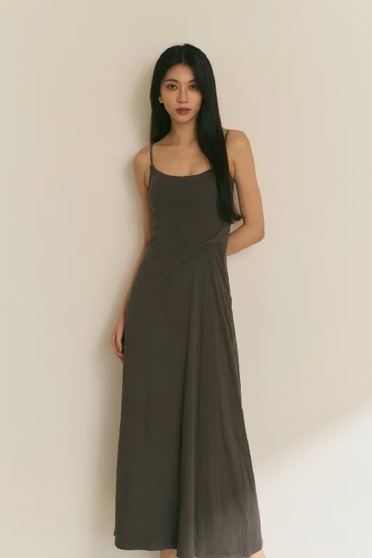 Side Twist Maxi Bra Dress (顯瘦側腰扭結)