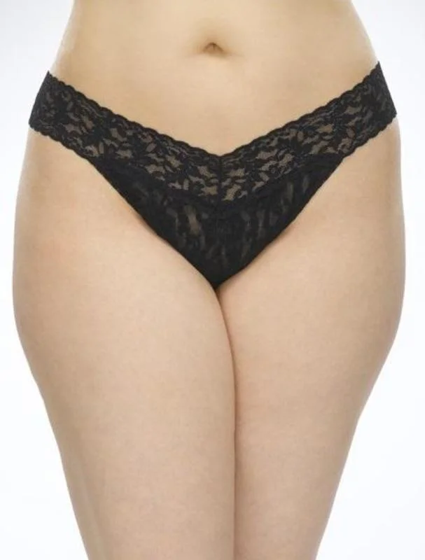 Signature Lace Plus Size Original Rise Thong