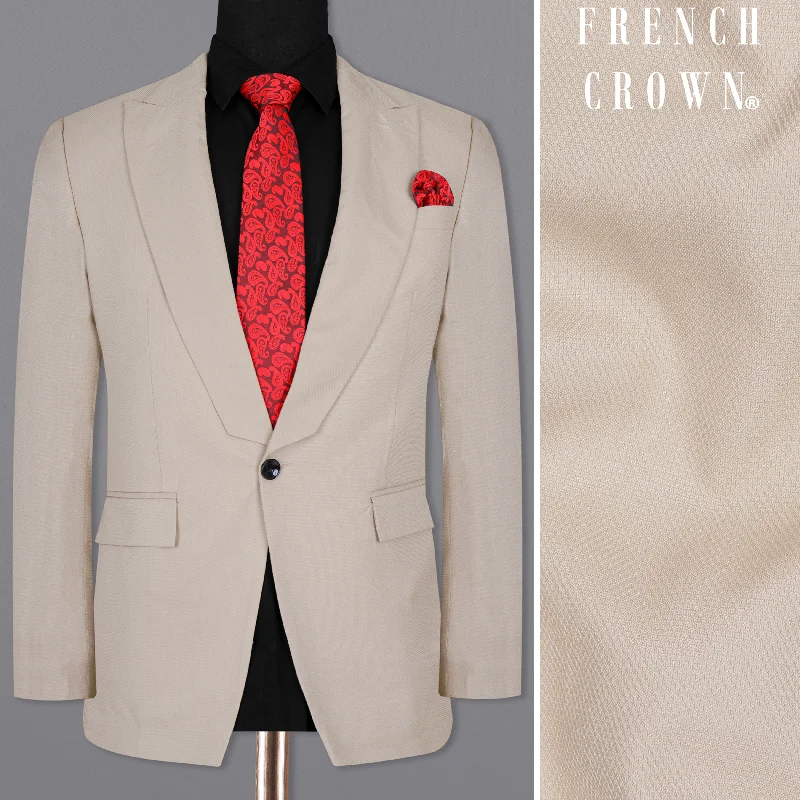 Sisal Cream Wool Rich Blazer